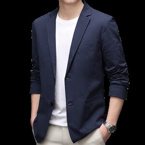 BEA6629920钱塘2020-2秋季中年男士薄款休闲西服量大价优P185图片