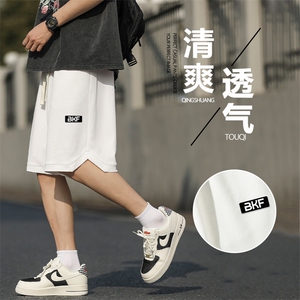 百搭透气舒适休闲百搭五分裤清爽透气宽松短裤 XD2319-特批35图片