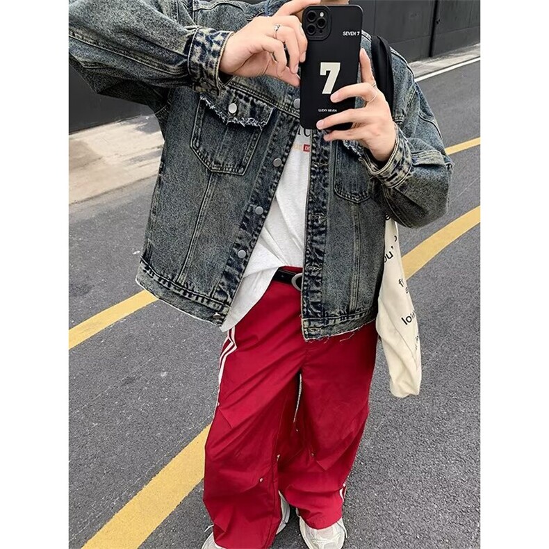 秋季新款美式复古夹克水洗外套J3512P75,男装夹克,星座1116-2