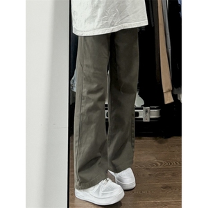 【有货】cleanfit咖棕色牛仔裤美式vibe裤子高街修身KZA30LL-P55图片