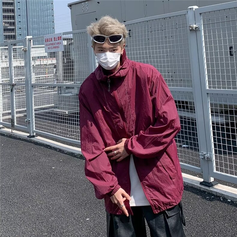 春季新款时尚轻薄防晒衣外套W257P40,男装夹克,星座1116-2