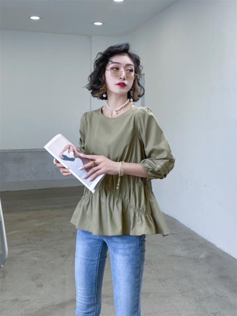 时尚简约设计洋气小衫，其它，她家