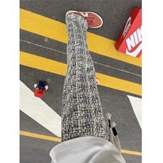 小香风扎染灯芯绒男潮牌加绒针织卫裤直筒休闲裤513ACK2762P37，男装休闲裤，星座513A