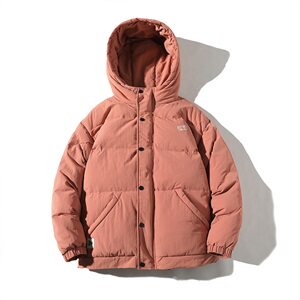 【】A003-HY8008-P130冬装新款印花面包服棉衣 港风平铺1图片