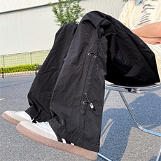 01美式工装速干伞兵裤复古宽松运动裤降落伞裤XZ211-1-K2336-P55，男装工装外套，星座211-1