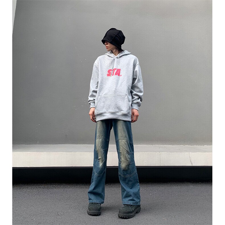 自家图现货！高克重磅卫衣设计感小众高级感帽衫RM217-P70/已注册,男装卫衣,星座1005-4