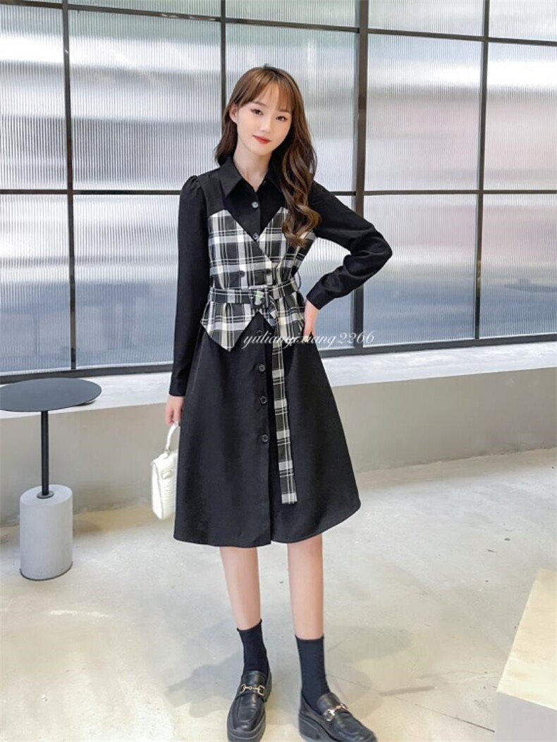 秋季新款连衣裙，女装连衣裙，雨恋依香(1F)