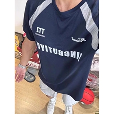 训练服男款夏季运动健身冰丝速干短袖T恤体育生篮球服TW173，男装T恤，星座1116A（原606A-3）
