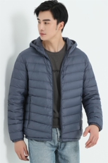 连帽轻薄羽绒服，男装羽绒服，星座210-5(原414-2)
