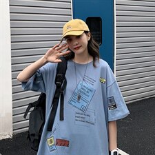 数据款！纯棉百搭印花中性风短袖t恤男女潮流半袖体恤T336P28，男装T恤，电商B220