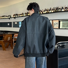2025秋冬新款男士皮夹克潮牌百搭皮衣外套PY003特P75，男装夹克，电商B220