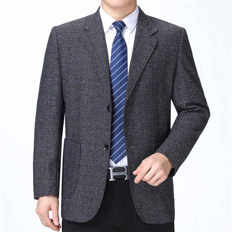 2022休闲西服男上衣单件秋季商务休闲中年宽松西装外套时尚男装，男装西服，电商B212（原钱塘6029）