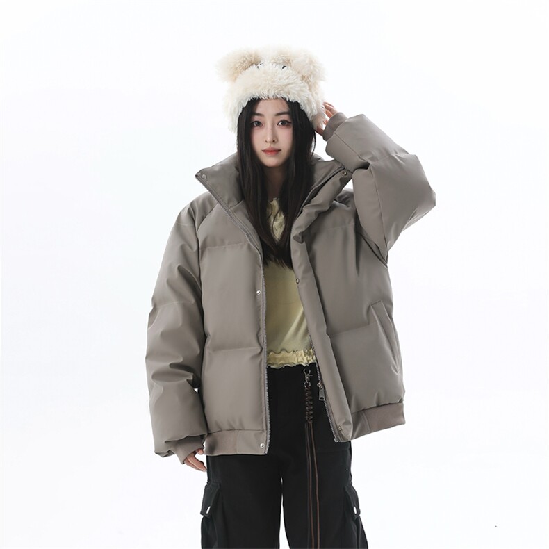 档口高品质PU皮立领皮棉服MF29-P95，男装棉衣，星座513B