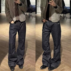1506A/G84560/P46港风潮男夏季新款2024个性字母牛仔裤图片