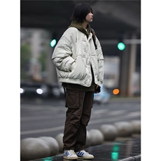 加绒加厚冬款男女立领棉衣拼接棉袄保暖面包服外套MY63P100，男装棉衣，星座1013-1