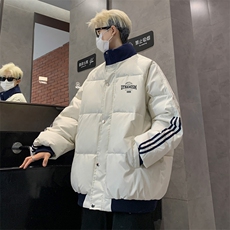 3W+库存！高品质202冬季撞色立领棉衣情侣保暖棉服MY213特P80，男装棉衣，电商B220