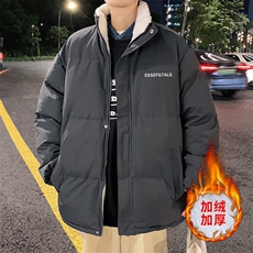 ！2023秋冬新款男士加绒加厚棉衣保暖立领棉服外套MY101特P78，男装棉衣，电商B220