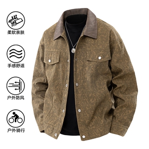 现货 春季新款工装夹克男飞行员美式上衣外套A258-P88图片