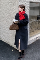冬季现货韩版设计70毛双面呢大衣618-P300-K438，女装毛呢外套，2C108