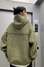 ！麂皮绒连帽卫衣直播品质重磅400克aury印花JL7110-P45控78，男装卫衣，星座508（原C305）