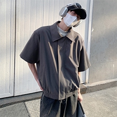 特P60无差价新款夏季时尚百搭潮流设计短袖衬衫-HC2301港风，男装衬衫，电商A003