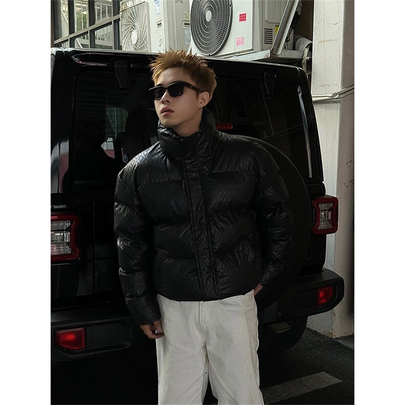 B29/P138控178美式男款棉衣设计感冬季痞帅立领加厚袄子外套男首2,男装棉衣,星座305B