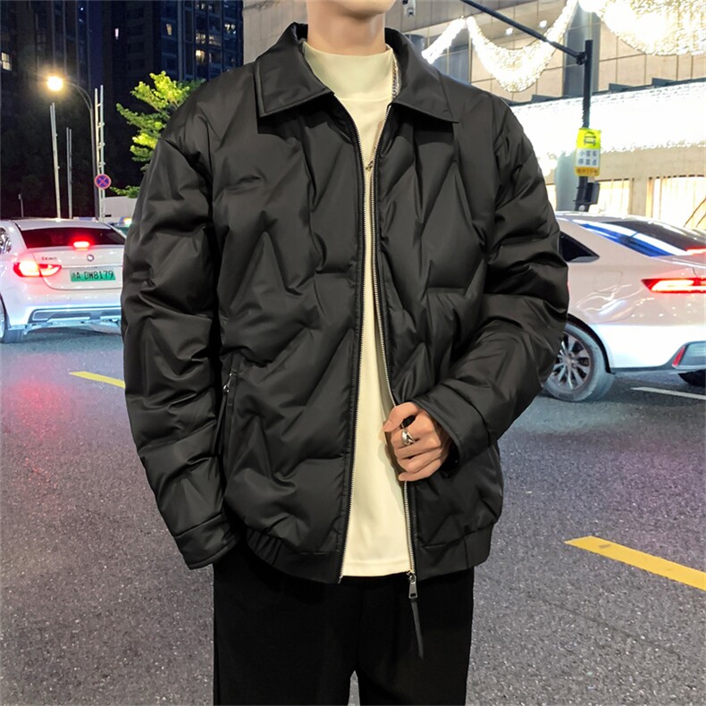 羽绒服数据2025新标90%白鸭绒有报告YR25335TP195控288,男装羽绒服,星座301B-1