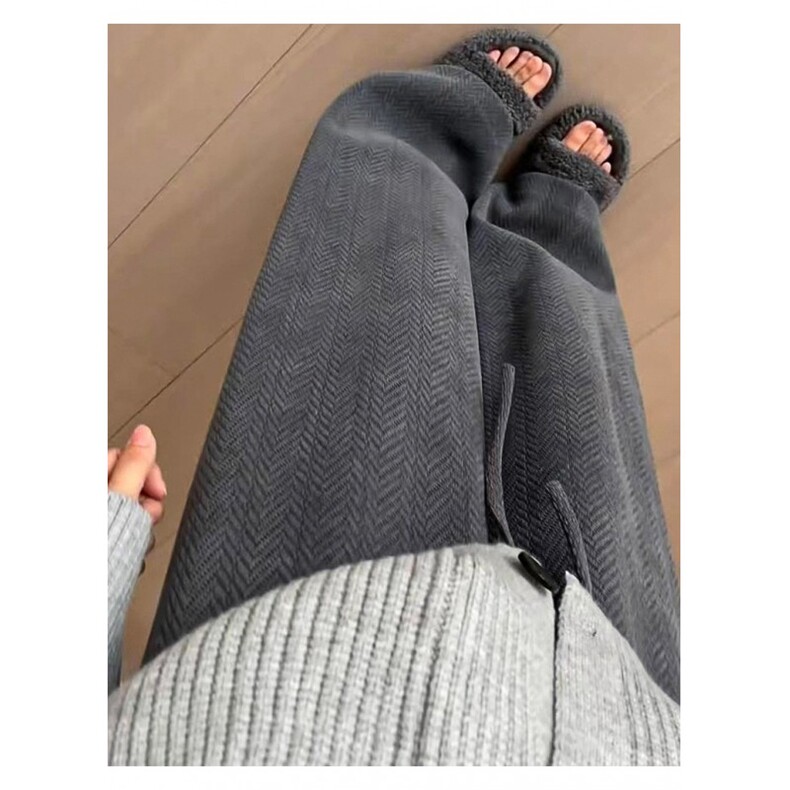 美式直筒加厚裤子男雪尼尔重磅卫裤麦穗纹运动休闲裤WLK4033-P53,男装休闲裤,星座1008