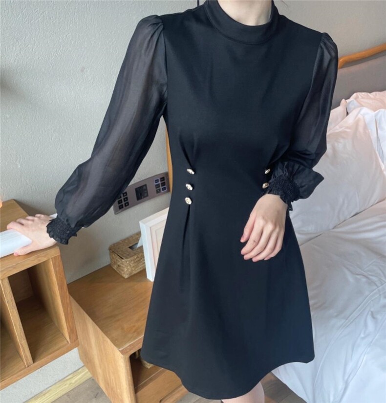 显瘦连衣裙，女装连衣裙，布萱