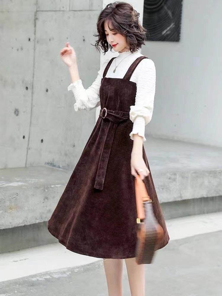 假两件连衣裙，女装连衣裙，博内歌特