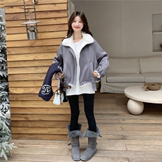 新款！冬装环保皮草两面穿派克服皮毛一体2C133-8990-P225-K328，女装派克服，2C133