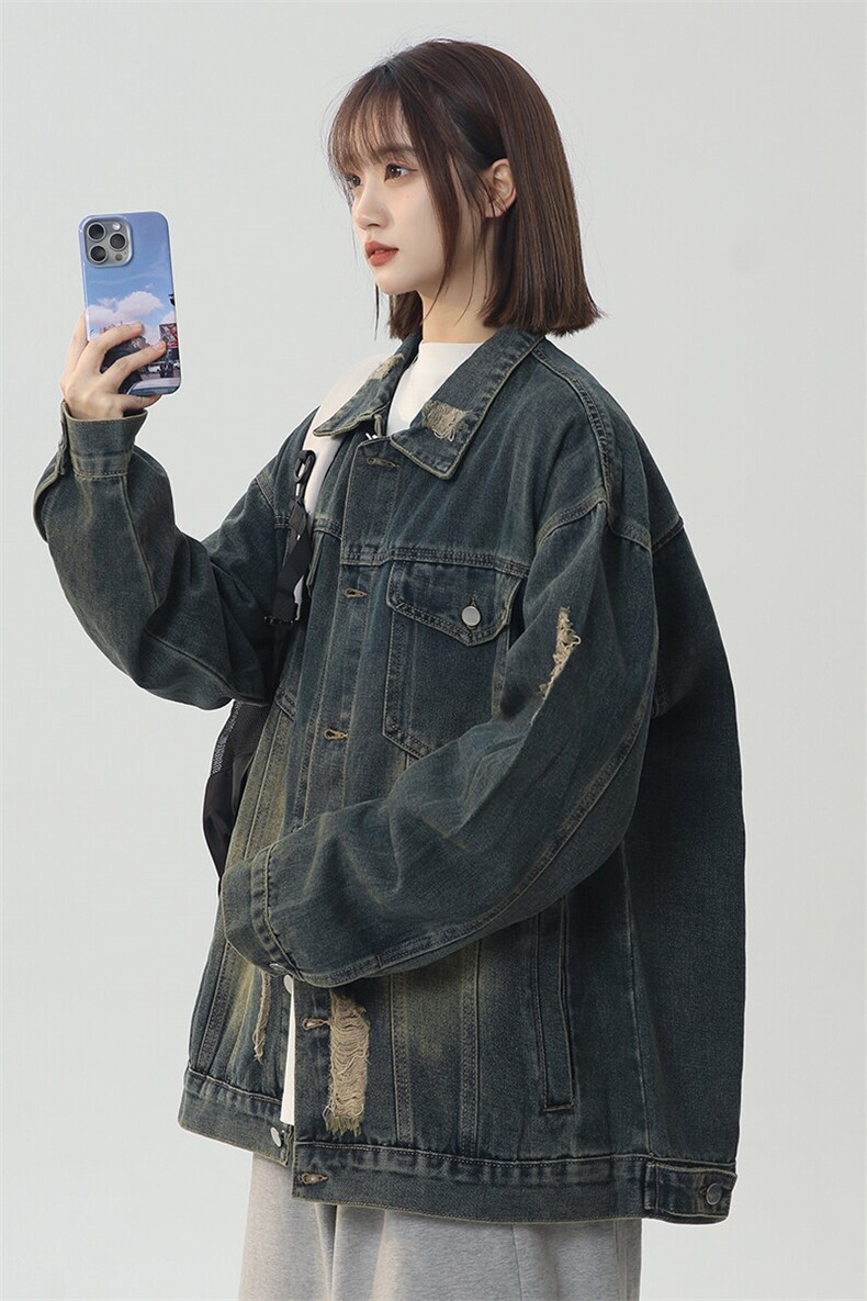 《现货主推》女装类目男女中性牛仔外套GXX03-P80控118,女装短外套,电商C303A