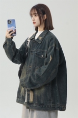 《现货主推》女装类目男女中性牛仔外套GXX03-P80控118，女装短外套，电商C303A