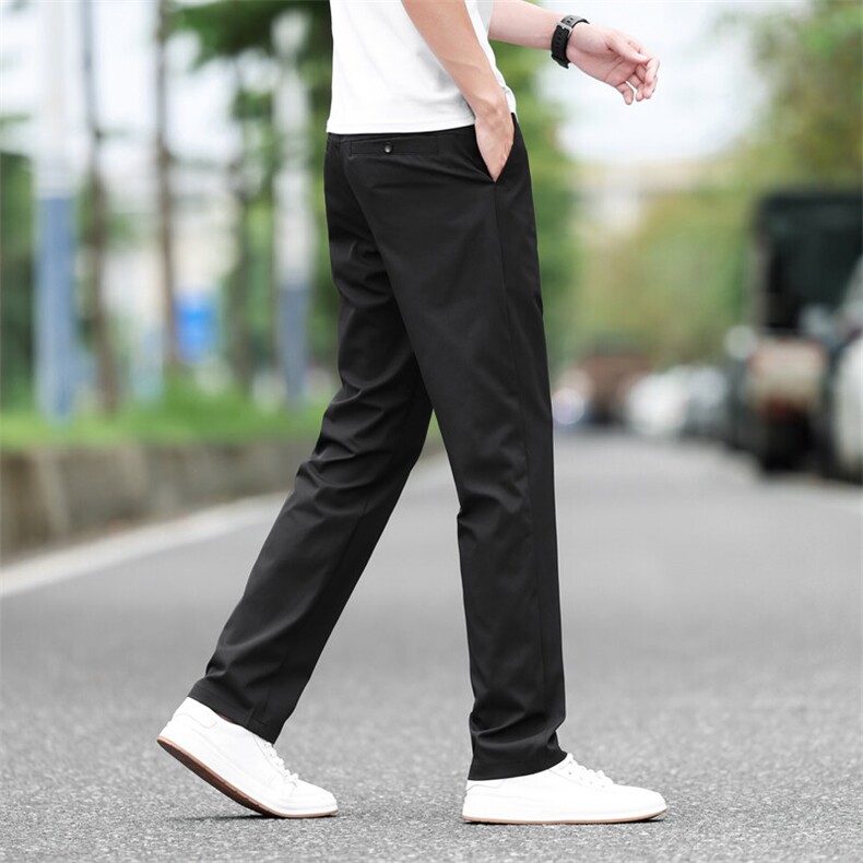 夏季男式休闲裤弹力夏季薄款男装长裤潮流百搭青年裤子男6988外贸,男装休闲裤,星座224-1