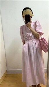 全面料连衣裙，气质又不失优雅的韩系风图片