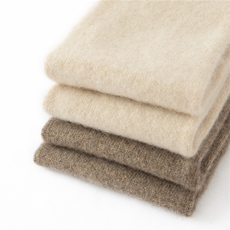 2025年秋季新款百搭女士双股加厚保暖平面长手套，手套，顺禾羊绒