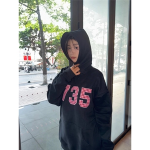 加绒款刺绣连帽卫衣WYR7062图片