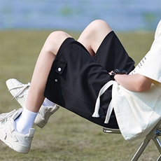 运动短裤男士夏季宽松休闲五分卫裤子2025新款青少年薄款外穿中裤，男装休闲裤，星座506A