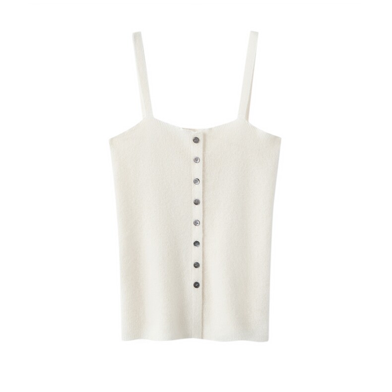 2025年秋季常规时尚百搭通勤简约吊带，女装背心吊带，泰盈纯羊绒