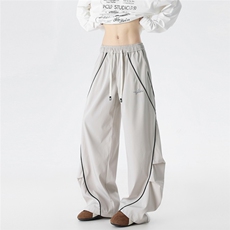 条纹运动防水冲锋裤宽松休闲裤1209-1-KK02-P55，男装休闲裤，星座1209-1