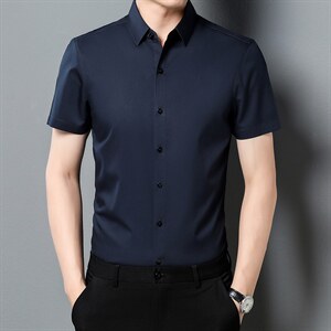 C8907钱塘2020-2夏季基础款短袖衬衫精品主推P52图片