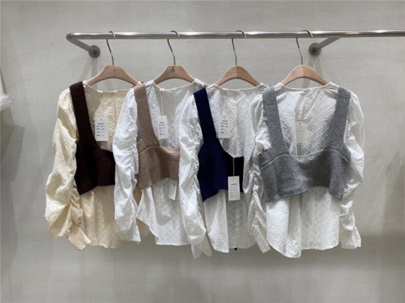 【现货】韩版淑女风打底针织衫，其它，cosette(4F)