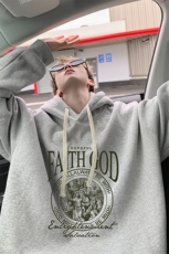 8XL连帽卫衣男大码胖子帽衫大号运动服WY2388-P35加绒款-P40，男装卫衣，电商A040
