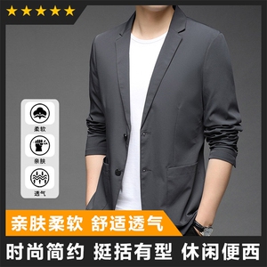 春款款男士精品锦氨休闲单西基础款主推大货图片