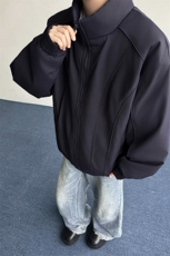 深度库存棉衣男宽松立领加厚棉袄DSA157B-M8866-P75，男装棉衣，电商A157B