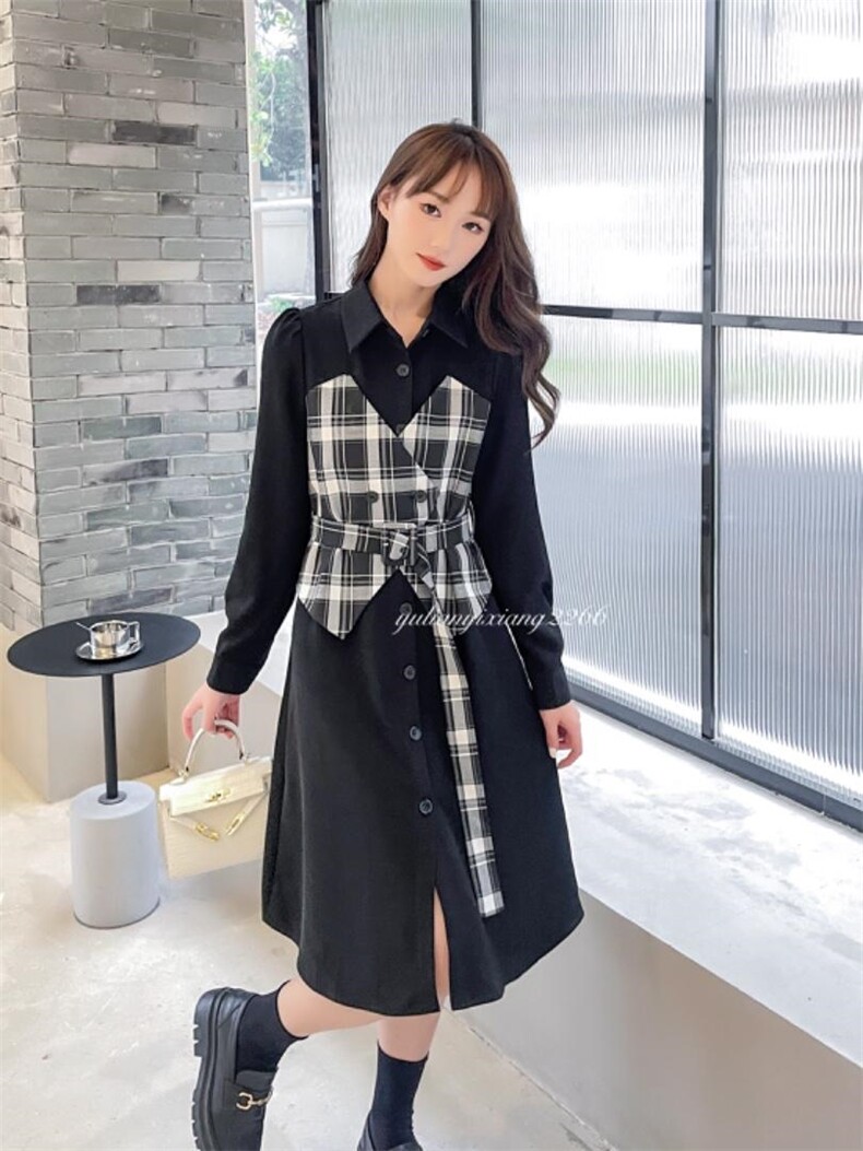 秋季新款连衣裙，女装连衣裙，雨恋依香(1F)