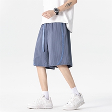 夏季工装短裤男ins潮牌休闲百搭潮流痞帅五分裤D02519-P40，男装牛仔裤，星座308B-2