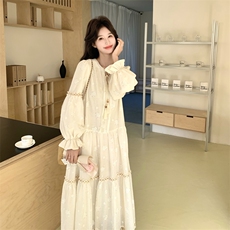 26春新款现-波西米亚风显瘦气质款流苏长裙2627-P190K308，女装连衣裙，2B190