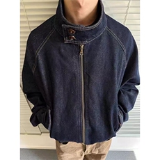 春秋小众高级感新款牛仔夹克外套男女同款，男装工装外套，四季星座505