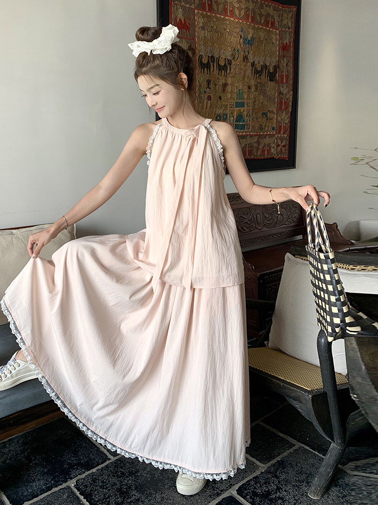 2024新款蝴蝶结背心套装裙【现货】082-3638P135K208,女装套装/套裙,浙宝192（原082）